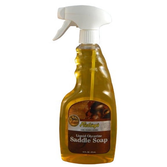 16 OZ Liquid Glycerin Saddle Soap Cleans & Preserves Smooth Leather, Each