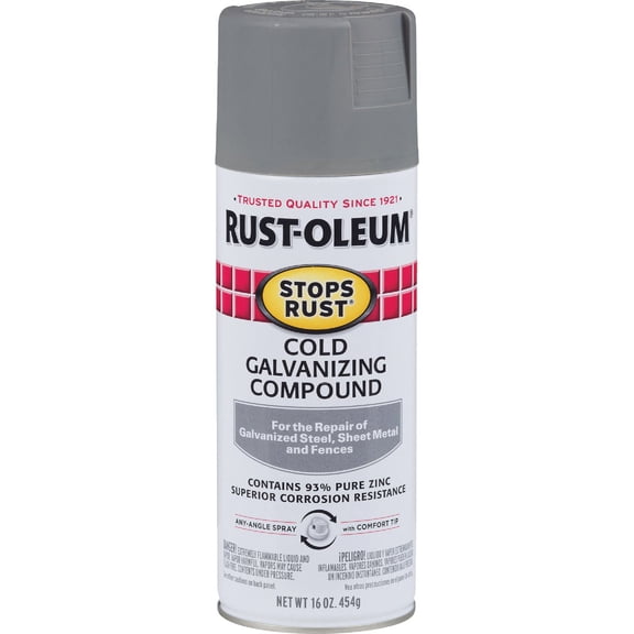 Rust-Oleum Stops Rust Cold Galvanizing Compound Anti-Rust Spray Paint