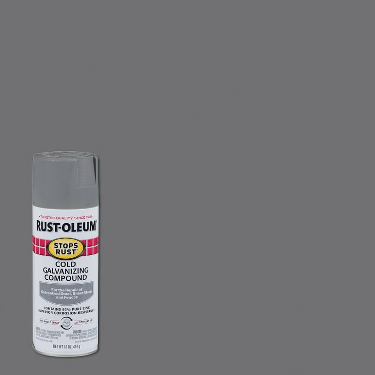 Rust-Oleum Stops Rust Gray Galvanized 16 Anti-Rust Spray Paint