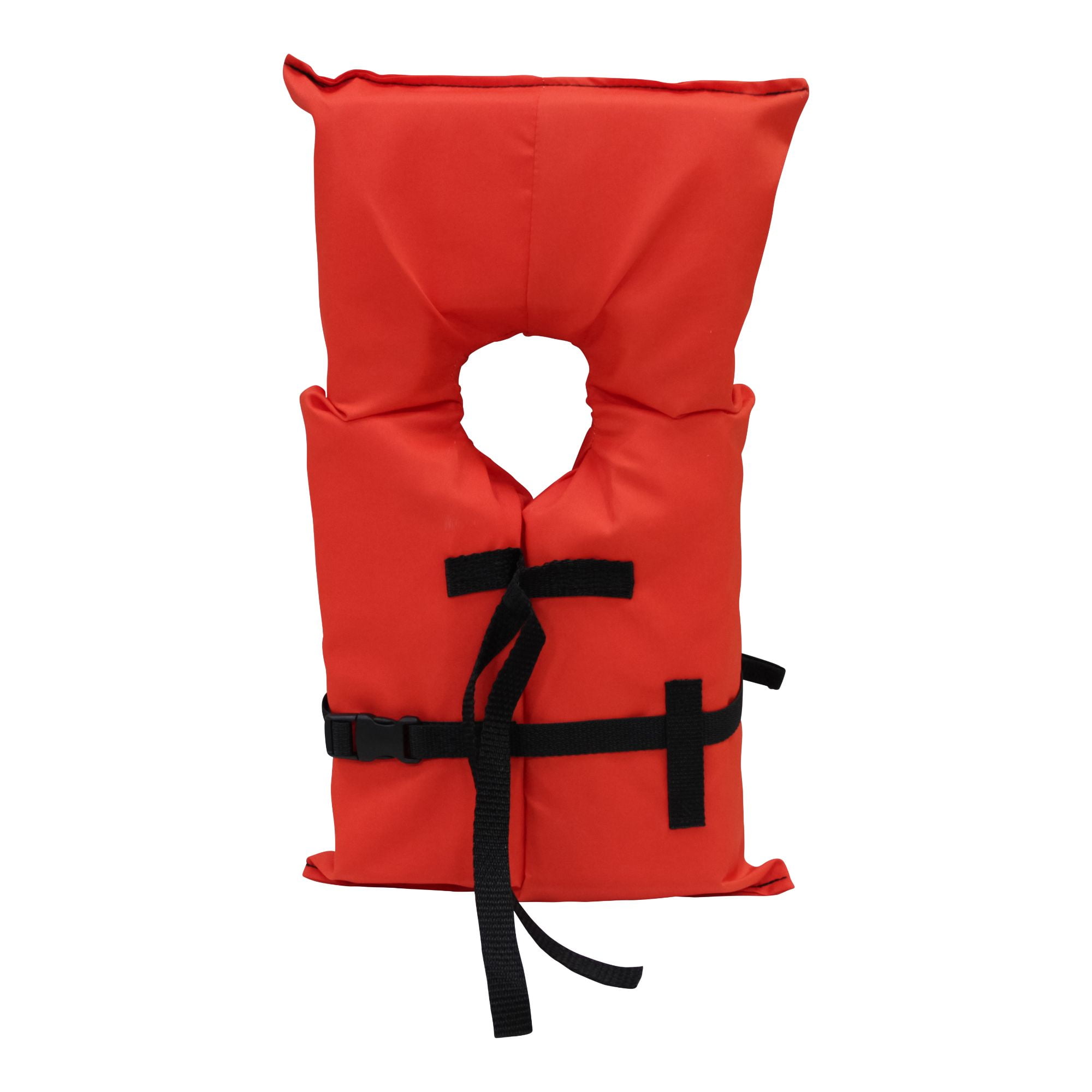 Kemp USA 16" Orange and Black Kemp USA Type II Child Life Vest Jacket