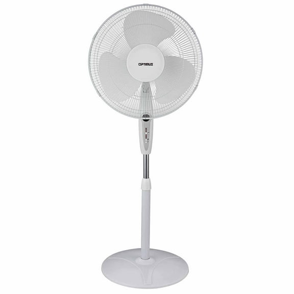 16" Oscillating Stand Fan with Remote Control