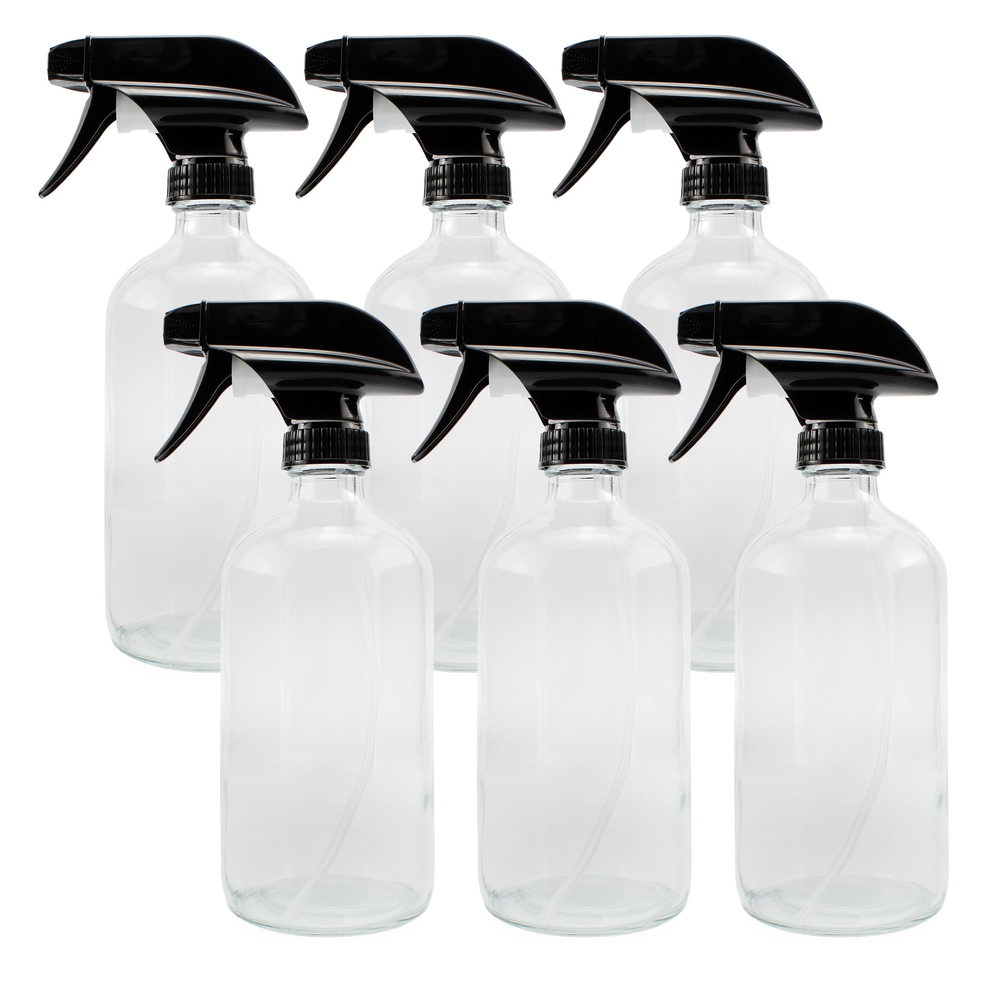PRO-SOURCE 16 oz. Translucent Plastic Spray Bottle 916B - 65-661-1