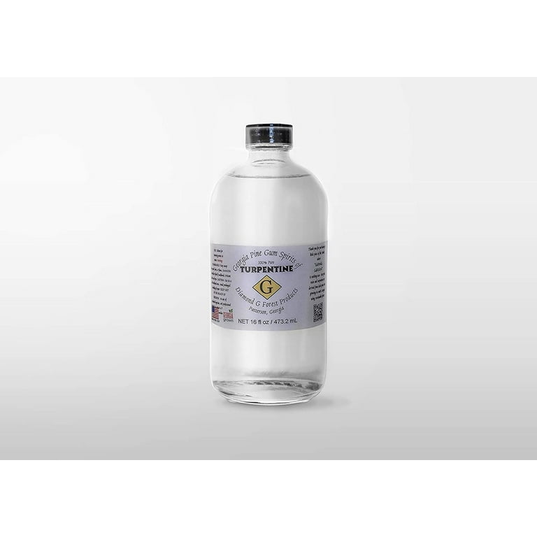 100% Pure Gum Spirits of Turpentine Distilled Pine Resin/Rosin Pinus  Elliottii