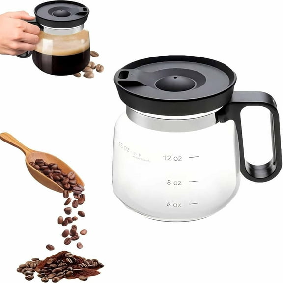 16 Oz Coffee Pot Mug with Spill Proof Lid That Looks Like a Coffee Pot Unique Heatproof Mini Novelty Funny Coffee Mug for Friends Coworkers Office Gift Men and Women (1 Pcs)