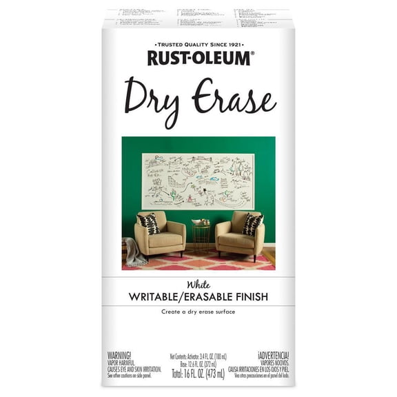 16 Oz. Gloss White Dry Erase Kit (2-Pack)