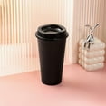 thumbnail image 1 of 16 Oz Reusable Coffee Cups with Lids, To Go Travel Cups, Hot Or Cold Drinks, Dishwasher and Microwave Safe, 1 of 7