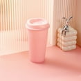 thumbnail image 1 of 16 Oz Reusable Coffee Cups with Lids, To Go Travel Cups, Hot Or Cold Drinks, Dishwasher and Microwave Safe, 1 of 6