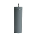 thumbnail image 1 of 16 Oz Tumbler with Lid & Straw - Double Clear Plastic Cup, Leak-Proof, Multiple Colors, Ideal for Drinks, Gift for Holidays, 1 of 3