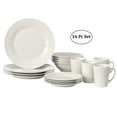 thumbnail image 1 of 16 PC Rimmed Dinnerware Set for 4 Person Mugs, Salad and Dinner Plates and Bowls Sets, High Quality Dishes, Dishwasher, 1 of 7