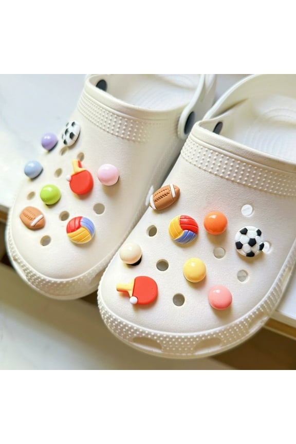 16 PCS Cute Shoe Charms Accessories Fit For Clog Sandals Shoe Decoration For Kids Adult Girls Women Party Favors Birthday Gifts