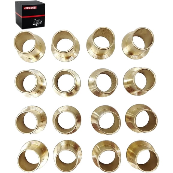 16 PCS Front A-Arm Oil-Lite Bushing Kit Upper and Lower for Ski-Doo Summit MXZ GSX GTX Snowmobile Vehicle Models| OEM 505070566