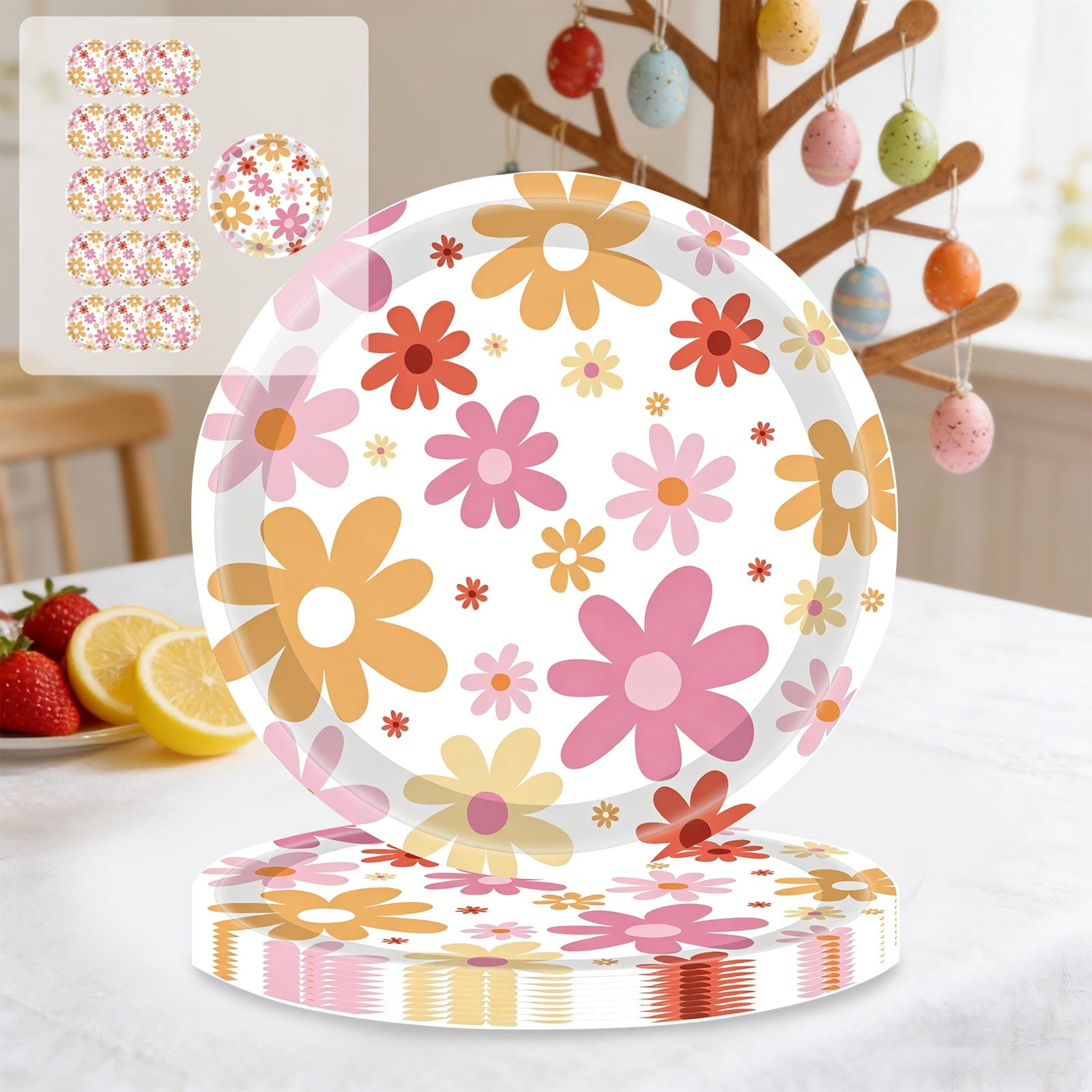 16-pcs-groovy-paper-plates-9-inch-daisy-groovy-party-plates-daisy