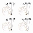 thumbnail image 1 of 16 PCS HO Scale Model Lighting Tower,Tower Lights Model Lights Layout Lamppost for Train/Garden/Playground/Stadium, 1 of 10