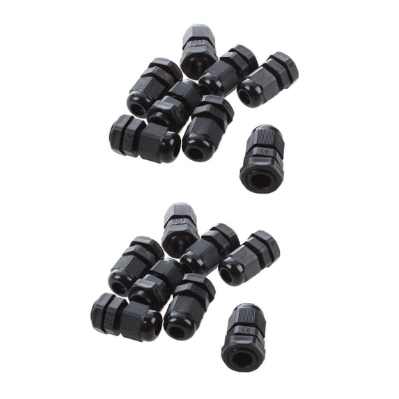 eROOSY 20 Pezzi Pressacavi Regolabili 3-6.5mm PG7 Connettori Pressacavi Impermeabili, Pressacavi Regolabili, Pressacavi Connettori per Cavi, Nylon Pressacavo Impermeabile eROOSY 20 Pezzi Pressacavi Regolabili 3-6.5mm PG7 Connettori Pressacavi Impermeabili, Pressacavi Regolabili, Pressacavi Connettori per Cavi, Nylon Pressacavo Impermeabile