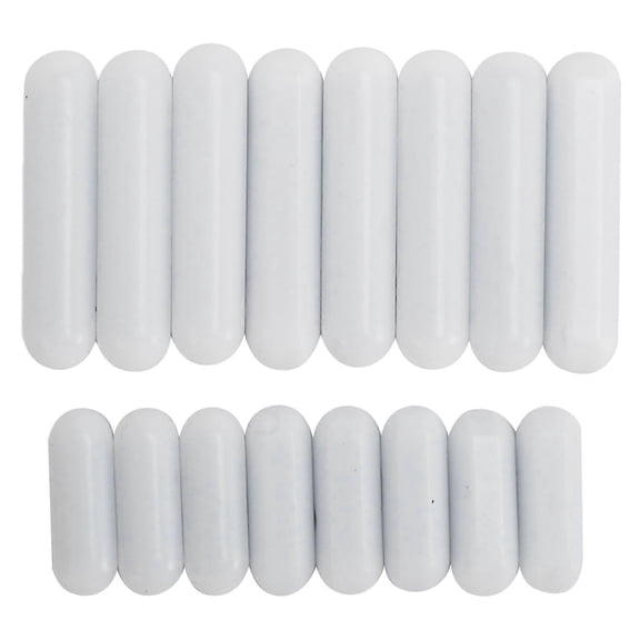 16 PCS PTFE Magnetic Stirring Bar Set - Laboratory Stirrer Mixer Bar - Stir Plate Magnet Bar Rod Sti