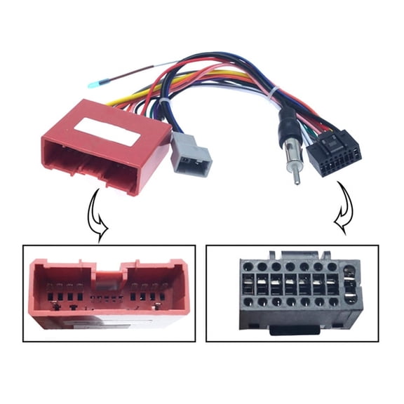 16 PIN Car Radio Audio Stereo Wiring Harness Power Cable for Mazda 2/3/6 Ruiyi