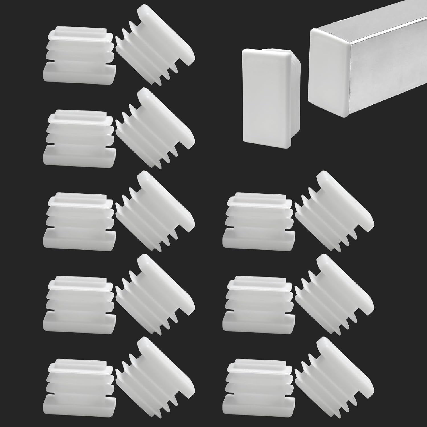 Rectangular Frame Plugs 16 Pack 13/16
