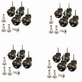 thumbnail image 1 of 16 Pack 2 Inch Ball Caster Stem Caster Wheel with Sockets,Vintage Antique Swivel Caster for Furniture,Sofa,Chair,Cabinet, 1 of 7