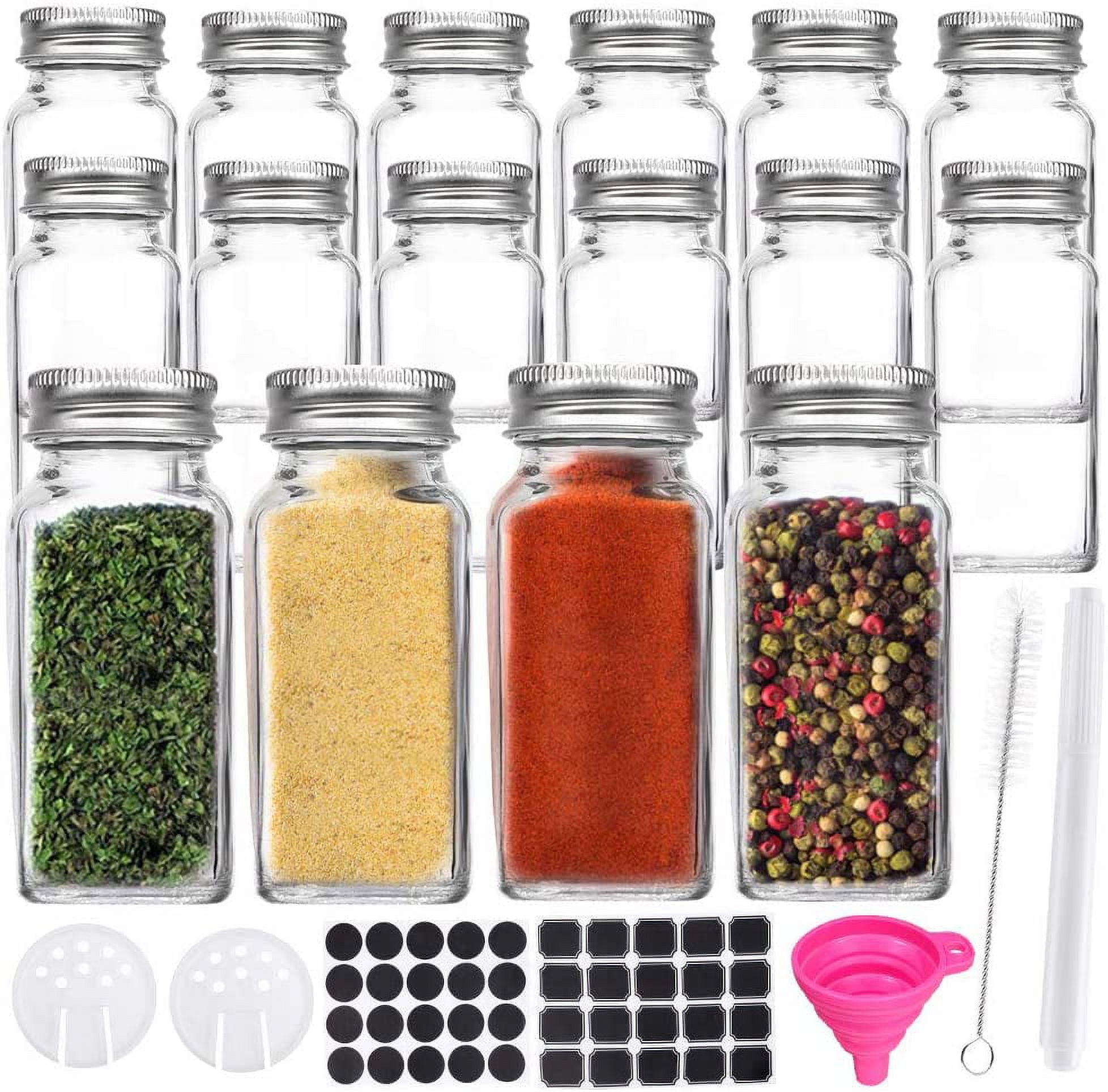 https://i5.walmartimages.com/seo/16-Pack-6-oz-Glass-Spice-Salts-Jars-Bottles-Clear-Square-Seasoning-With-Aluminum-Silver-Metal-Caps-Pour-Sift-Shaker-Lid-1-Pen-40-Black-Labels-Foldabl_da6ed368-965f-4367-9f18-83692b2262ad.f2062ae59f55a6166776dc5c42aa2117.jpeg