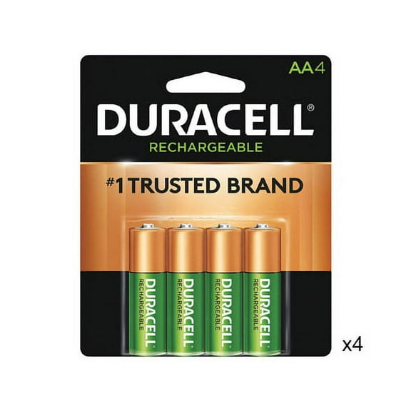 16-Pack AA Duracell Rechargeable (DX1500) Batteries (2500 mAh)