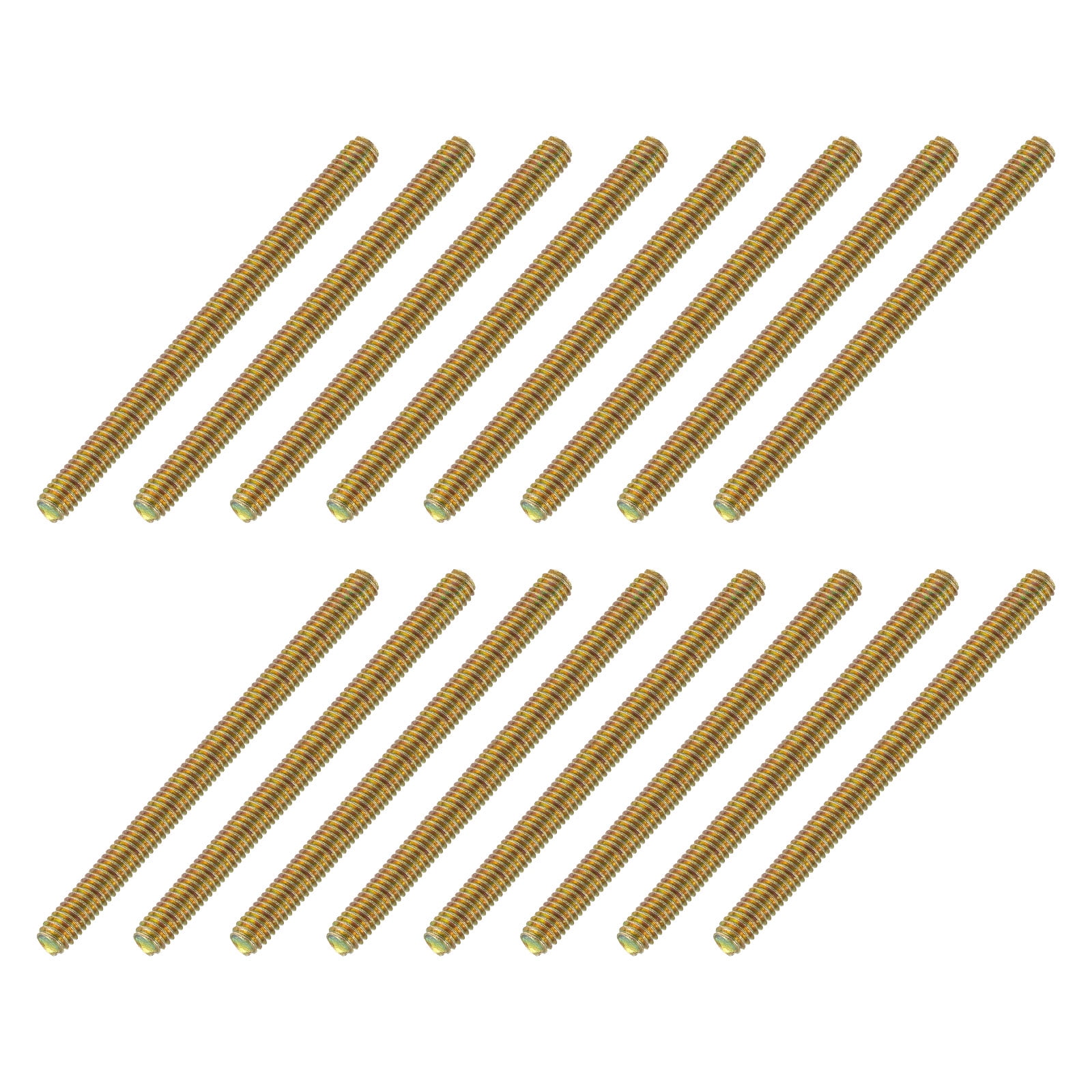 16 Pack Fully All Threaded Rod 5/16" Thread, 4-1/4" Length, Thread Screw