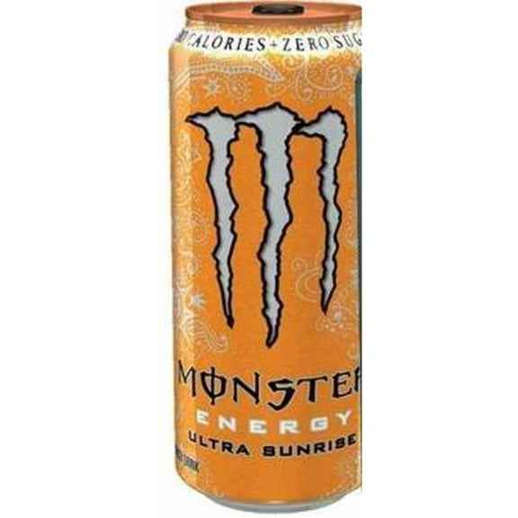 16 Pack - Monster Energy - Ultra Sunrise - 16Oz.