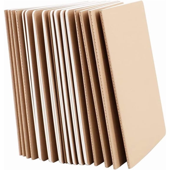 16 Pack Notebook Journals for Travelers, Students and Office, Writing Diary Subject Notebooks Planner with Thick Paper, 60 Pages, 30 Sheets, 8.3x5.5 inch, A5 Size, Travel Journal Set.(Lined)