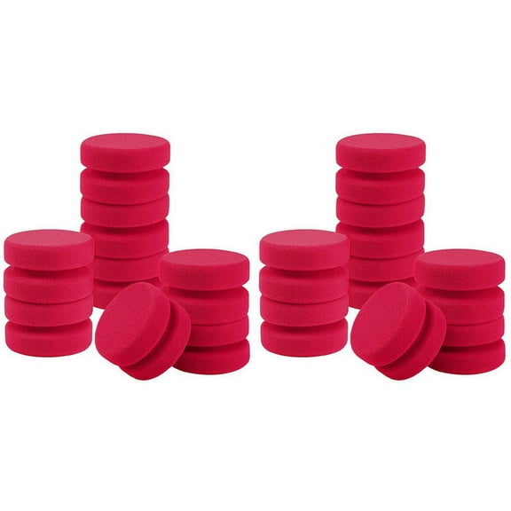 16 Pack Paint Sponge Applicator Detail Sponge Paint Round Wax Applicator Tire Shine Applicator
