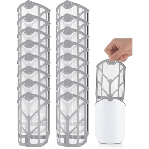 16 Pack Refill Cartridges Compatible with ZEVOPlug-in Light M364, M364A & Max - Flying Insect Trap Replacement Kit for Indoor Use (16 Refill Cartridge)