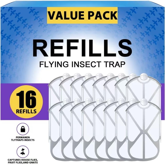 16-Pack Refill Cartridges Compatible with M364 / M364a / Max Flying Insect Traps 2026 Updated