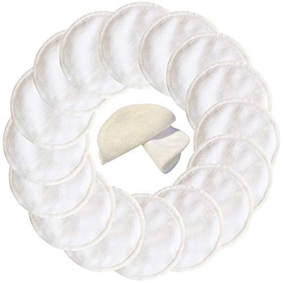 16 Pack Reusable Makeup Remover Pads with Laundry Bag - 2 Layers 3.15inch Cotton Rounds Pads,Washable Facial Cleansing Cloths Eye Makeup Remove Face Wipe (Chemical Free Velour)