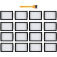 thumbnail image 1 of 16 Pack Roomba Filters Replacement Parts Compatible with iRobot Roomba i7 i7+/plus J7 i3 i3+ i4+ i5 i5+ j5 j5+ i2 i2+ i1 i1+ i4 i6 i6+ i8 i8+ E5 E6 E7 I & J & E series Robotic Vacuum Cleaner, 1 of 6
