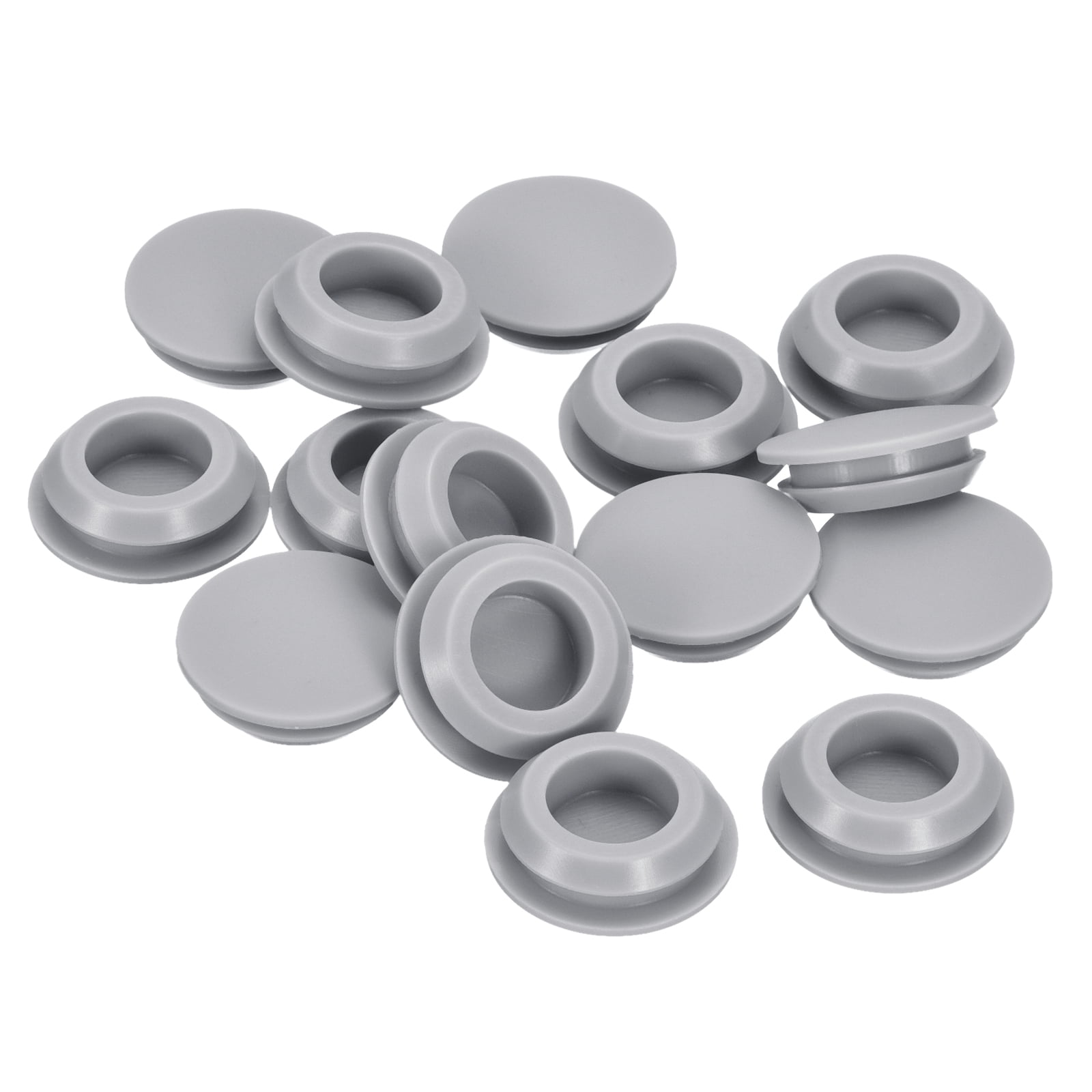 16 Pack Silicone Hole Plug, Clear Rubber Round Hole Plugs Fit for ...