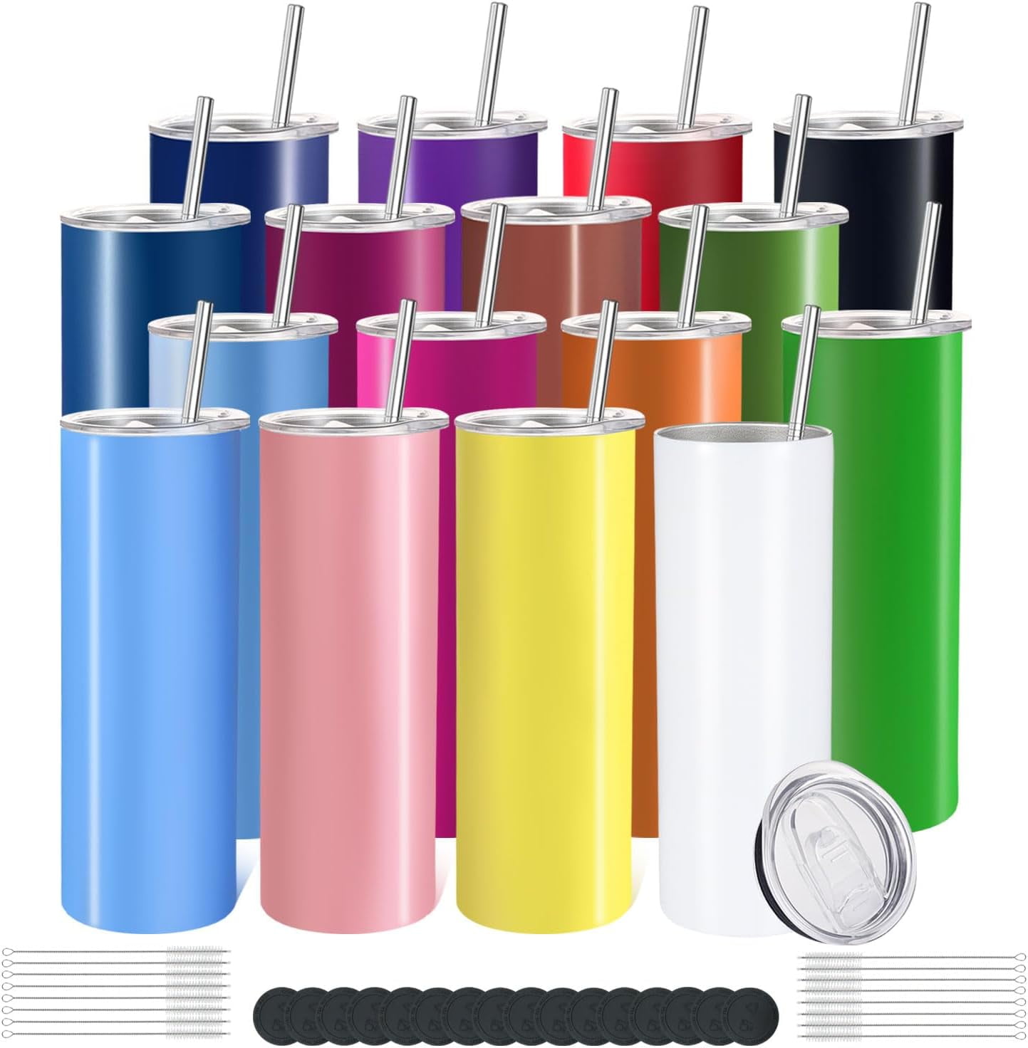 Bulk Skinny Tumbler Cups for Crafting and Gifting at Walmart