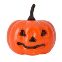 16 Pack Small Pumpkin Decorations, Mini Jack O Lantern Figurines For Party Favors, Table Centerpieces And Photo Props