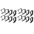 thumbnail image 1 of 16 Pack Stainless Steel Tablecloth Clips Black Picnic Tablecloth Clips Adjustable Anti-Skid Fixed Clip, 1 of 8