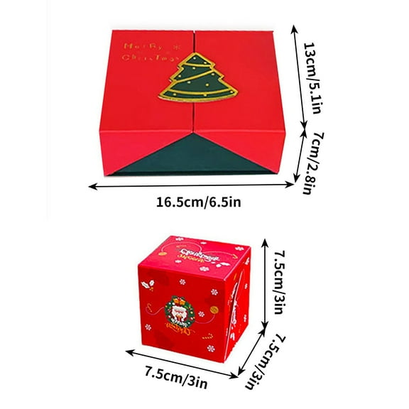 16 Pack Surprise Pop Up Gift Box For Money And Birthday Cards With Butterfly Mechanism Christmas Party Favor