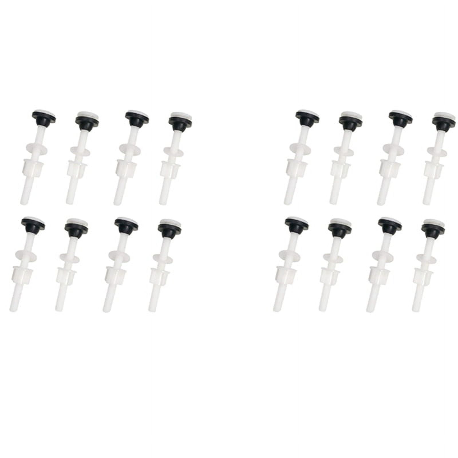 16 Pack Toilet Tank Plastic Bolts M10 Tank to Bowl Bathroom Toilet