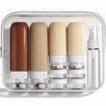 thumbnail image 1 of Micebay Silicone Travel Bottles, Leak Proof Toiletry Containers for Shampoo, Conditioner & Lotion, Cream, 1 of 8