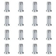 thumbnail image 1 of (16 Pack) Tusk Flat Base Lug Nut 10mm x 1.25mm Thread Pitch w/14mm Head Chrome For Can-Am Outlander Max 1000 EFI 2013-2019, 1 of 6