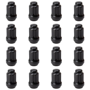 16PK Tusk 178-207-00026ae9-a51746-16X Tapered Spline Drive Lug Nut 12mmx1.50mm Thrd Pitch BLK For Can-Am Maverick R Max X RS 2025