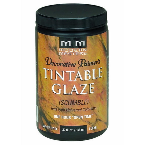 16-Pack of 1 qt Modern Masters DP608 Decorative Painters Tint Base Acrylic Tintable Glaze