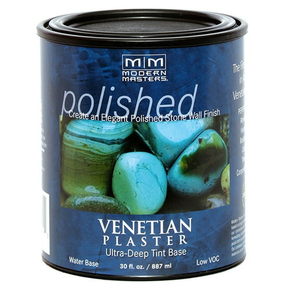 16-Pack of 1 qt Modern Masters VP200 Venetian Plaster Tint Base Water-Based Acrylic Venetian Plaster