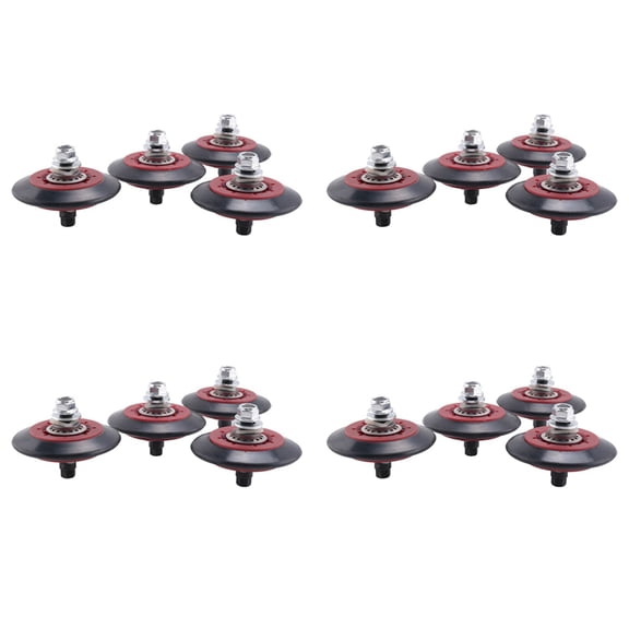 16 Pack of 4581EL2002C Dryer Drum Roller Assembly Fit for , ,  Replace Part 4581EL3001C, PS8260240