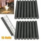 16 Packs Ferrocerium 5/16" Flint Fire Starter Survival Magnesium Rods Camping
