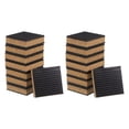 thumbnail image 1 of 16 Packs Ribbed Anti-Vibration Isolation Rubber Pads 3" Length x 7/8" Thick, Square Anti Vibration Pads with Cork Layer, 1 of 6