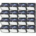 thumbnail image 1 of [ 16 Packs] Solar Motion Sensor Lights Outdoor, Solar Fence Lights with 3 Lighting Modes, Solar Powered Security Lights Waterproof for Outside Yard Wall Garden Backyard Deck Step Garage, 1 of 31