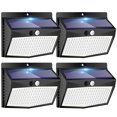 thumbnail image 1 of [ 16 Packs] Solar Motion Sensor Lights Outdoor, Solar Fence Lights with 3 Lighting Modes, Solar Powered Security Lights Waterproof for Outside Yard Wall Garden Backyard Deck Step Garage, 1 of 7