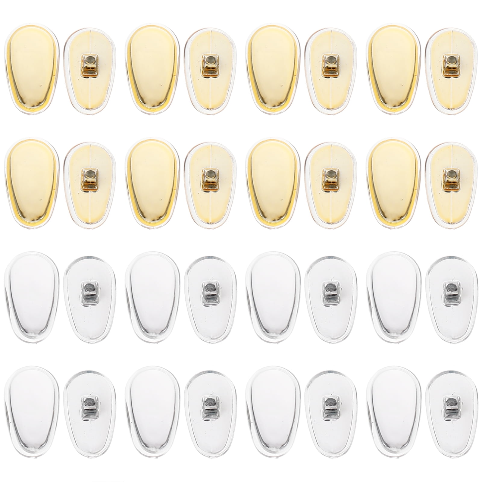 16 Pairs Eyeglasses Nose Pads Eye Glasses Slide in Nose Pads Glasses