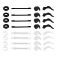 thumbnail image 1 of 16 Pairs Eyeglasses Retainers Anti- Eyeglass Holder Comfort Ear Grip Hooks Protectors for Spectacle Sunglasses, 1 of 5
